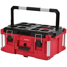 48-22-8425 Tool Box for Milwaukee 100 lb capacity polypack large tool box Length 22.1 in Width 16.1 in Height 11.3 in