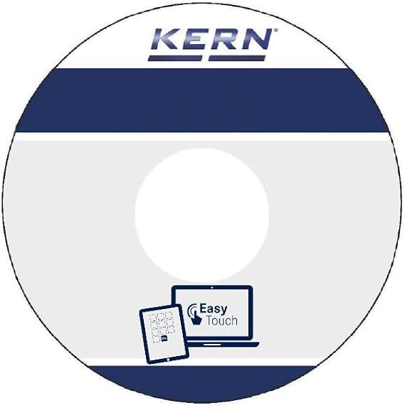 KERN SET-07 - Software EasyTouch Variable - Free Variable, Different Physical Properties of Weighing Objects can be Defined as a Unit of Measurement and Then s