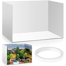 AceOrbit 1 Pack Diorama Kit, Extra Large Diorama Project Supplies Display Case, Cardboard Box Cardboard with Double Sided Tapes for DIY Crafts Toys, 16 x 13 x 8.3 Inch