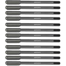 Pentonic LINC Ballpoint Pen/Ball Diameter 1 mm/Line Width 0.5 mm/Black/Pack of 12/For Office, Home Office or School