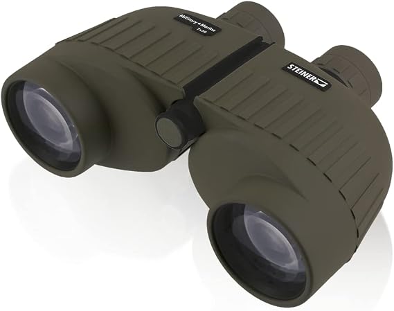 Steiner Military Marine Series Binoculars Lightweight Tactical Precision Optics for All Situations Waterproof Green 7x50
