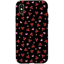 iPhone X/XS Retro Cherries, Cute Case