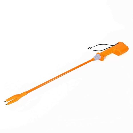 Rechargeable Cattle Prod,Electric Livestock Prod Handheld Hot Shot Stick for Cattle Dogs Pigs,Livestock Management,Waterproof,55cm