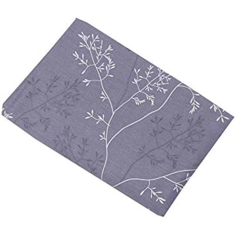 Cotton Twin Flat Bed Sheets Only, Grey 400 Thread Count Bedding, Soft Breathable Comfortable