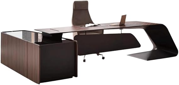 Manager Office Atmosphere Boss Desk Thick Countertop