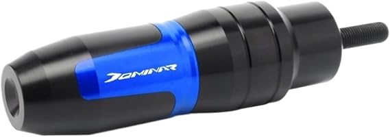 1Pcs Motorcycle Frame Slider Aluminum Falling Fit for Dominar 250 400(Blue)