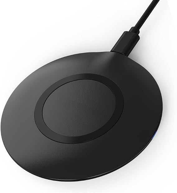 15W Wireless Charger Fast Charging Pad Compatible with iPhone 16/Pro/Max/Plus, Slim Quick Charge