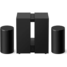 Sony BRAVIA Theater Sub 9 SA-SW9 Premium Wireless Subwoofer and Speakers with 360 Spatial Sound Black Bundle 3 Items