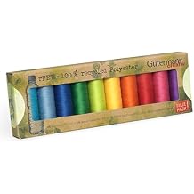 Gutermann 731139 Sew-All-Juego de Hilos de Coser x 10 carretes de 100 m, poliester