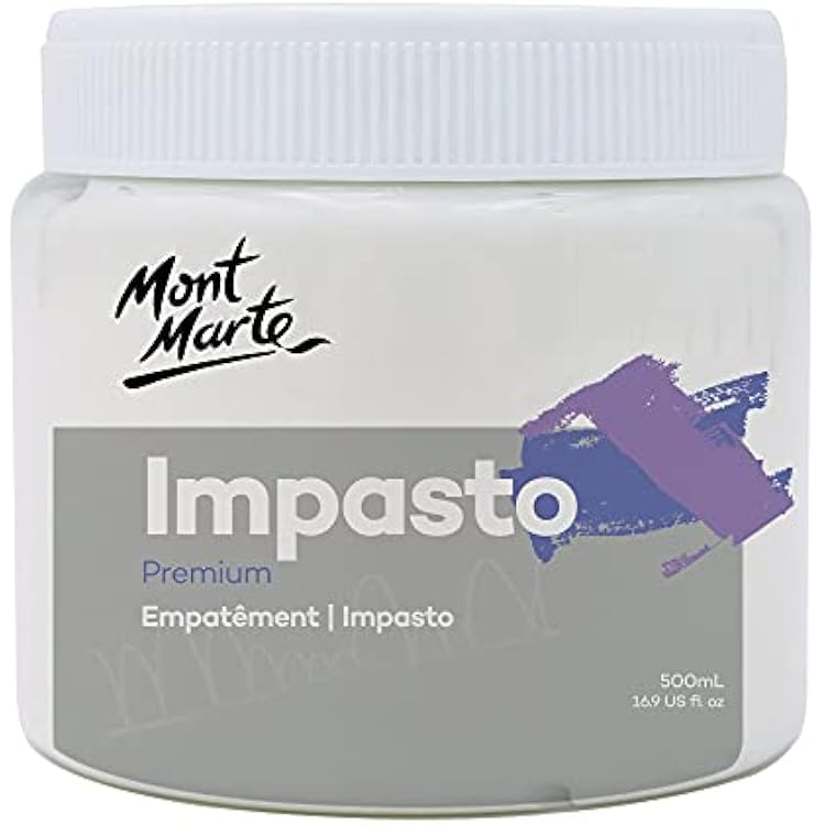 MONT MARTE Impasto Acrylic Medium 500ml 17oz