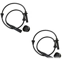 2pcs Front Left Right ABS Wheel Speed Sensor for BMW X5 X6 34526771776