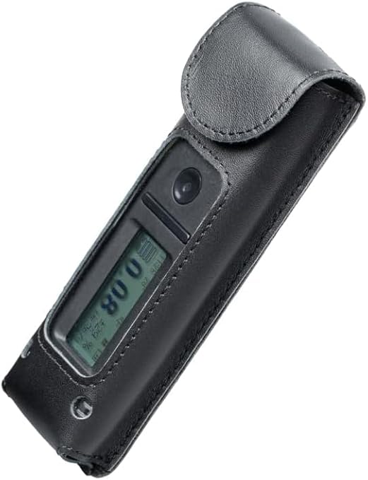 Radiacode Real Leather protective Case with Hanging Ring and Belt loop (leather case) (RC102/103/103G)