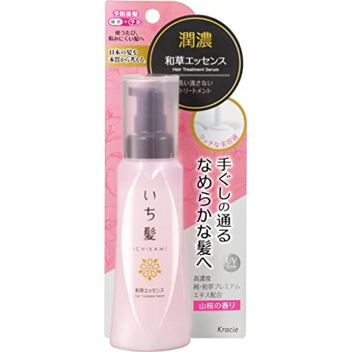 KRACIE Ichikami Japanese Grass Essence 100ml for Damaged hair
