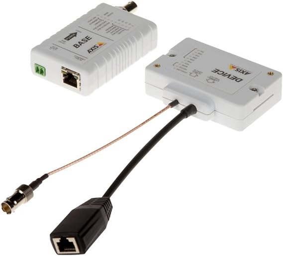 Axis Communications Kit - Media Converter - 100Mb LAN - 10Base-T, 100Base-TX - RJ-45 / BNC
