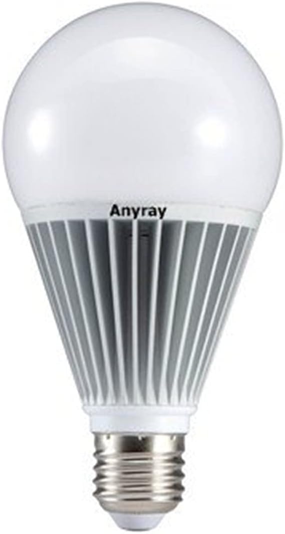 Anyray AD1300CWE26 LED Light Bulb, Cool White