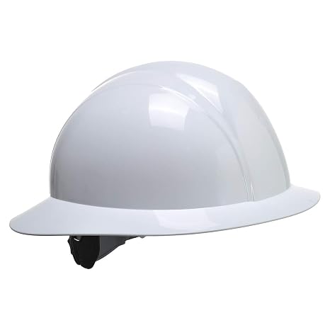 Portwest Full Brim Helmet Future Hard Hat Construction Work Protective Wear Hi Vis Cap ANSI E