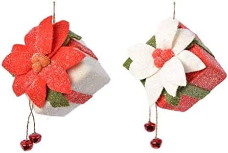 Kaemingk Hanging Pack 2Ass Christmas Decorations and Objects, Multicoloured, 8719152230709
