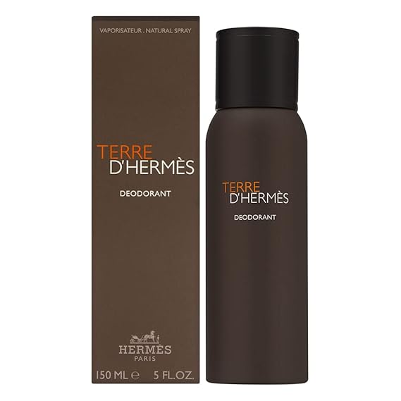 Hermes Terre D'hermes for Men Deodorant Spray, 5 Ounce