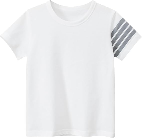 Toddler Boys SOLID2 Graphic Tees, Cotton T-Shirts, Multiple Colors Available, Crew-Neck, Regular Fit, Short Sleeve, Classic Style, 2-7 Years