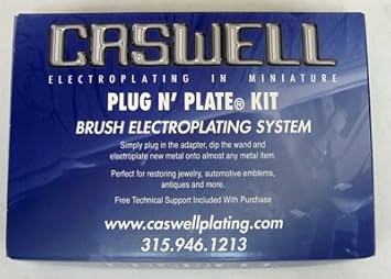 Caswell Plug N' Plate Bronze Plating Kit