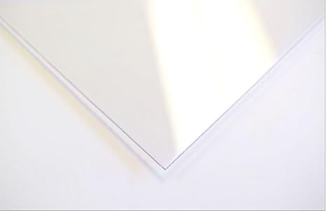 Acrylic Plexiglass Plastic Sheet 0.125 - 1/8" x 12" x 12 Clear