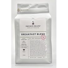 Smokin Beans 2-Pound Breakfast Blend Freshly Roasted Coffee, Our Signature Blend, Medium Roast, Premium Whole Bean Specialty Coffee