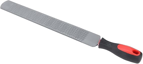 Double - Sided Farrier Horse File, Hoof Trimming Tool, Coarse and Fine Tooth Horseshoe File with Comfort Grip Handle for Professional Horse Shoeing and Hoof Care