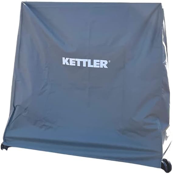 KETTLER Table Tennis Cover Premium Weatherproof Robust (Grey)