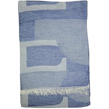 Hackett Womens/Ladies Cotton Scarf (One Size) (Blue), Blue, One Size