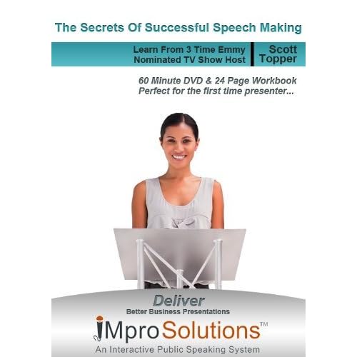 Public Speaking Course to Improve Speaking Skills-Secrets 101: DVD & Workbook-Presentation Skills Training with Public Speaking Tips
