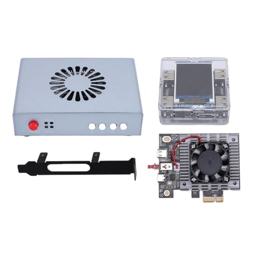 DMA Fuser, 3840x2160 60Hz DMA Card HD Multimedia Interface Overlayer Synthesizer KMBOX Board Multimedia Interface hub USBC DC12V Direct Memory Access Card for Gaming Video US