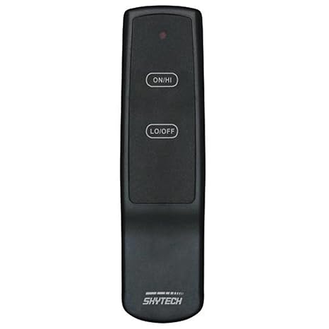 Skytech 9800335 MRCK Fireplace Remote Control with Flame Adjustment for Servo Motor Valve Systems
