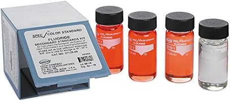 Hach SpecCheck Gel Secondary Standard Set, Fluoride, 2712500