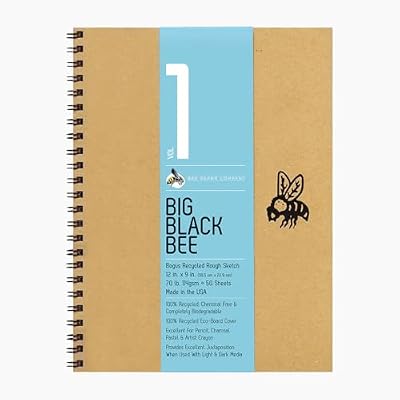 Bee Paper Company Big Black Bee Bogus Pad, 9 by 6-Inch