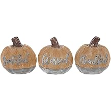 Hobby Lobby Brown & Gray Pumpkin Placeholders, Fall, Thanksgiving