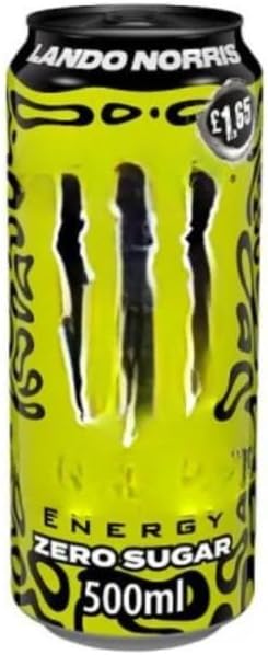 Energy Drink Lando Norris Zero Sugar 500ml (Pack of 12) “Charge Your Life, One Sip at a Time” For All Occasions