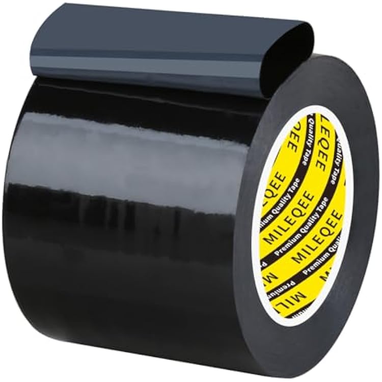 Window Weather Stripping Door Seal Tape Black, 2in x 66FT, Automotive Weatherstrip Adhesive Seal Strip for Car Auto Trunk, Weatherproof Gap Sealing Sealer Draft Blocker, Residue Free