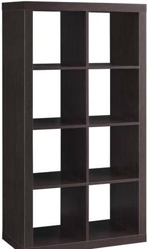 Better Homes and Gardens 8-Cube Organizer, Espresso