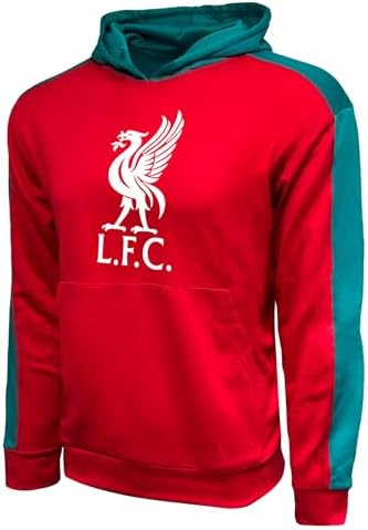Boy's Liverpool Pullover Hoodie, Licensed Liverpool Hooded Sweatshirt Youth Sizes