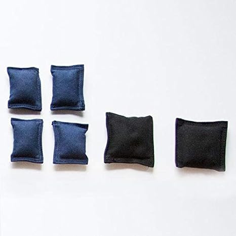 Harkla Weighted Compression Vest Extra Weights - 2lb Adjustable Insert Set (4 x 14 lb & 2 x 12 lb) - Customizable Deep Pressure Support for Kids Sensory Vests