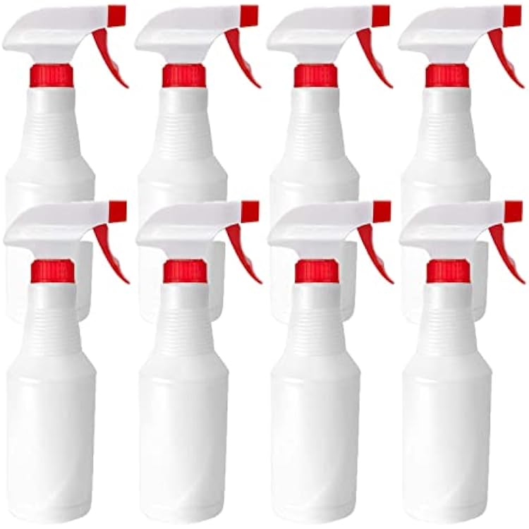 500ml Spray Bottles, 135810 Water Trigger Spray Bottles, Refillable Empty Mist and Stream Sprayer, Leak Proof Spray Bottles for Gardening Watering Hair Styling Household Car Cleaning Solutions