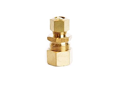 Homeplus+ 6jc120110701054 Compression Union, Yellow Brass