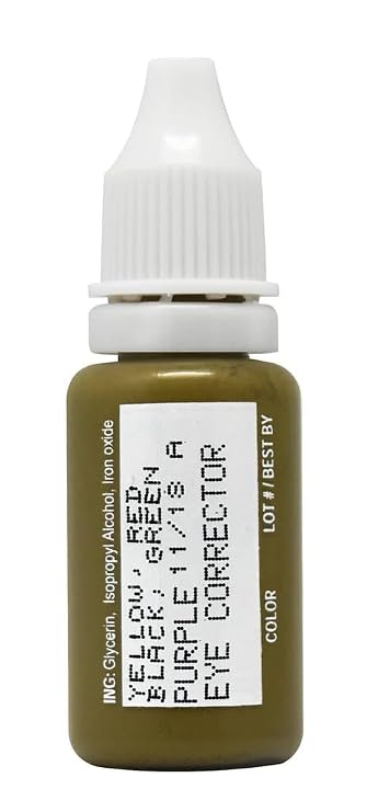 Biotouch Purple Eyebrow Corrector Pigment 15mL Bottle