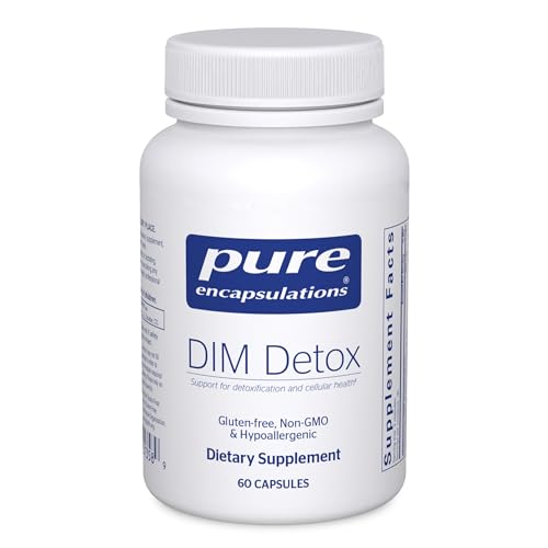 Pure Encapsulations DIM Detox | Supplement Support for Detoxification and Cellular Health | 60 Capsules