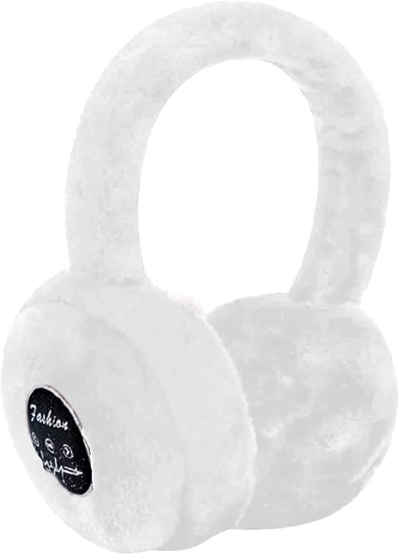 Acuvar Wireless Bluetooth 5.0 Rechargeable Over The Ear Headphone Earmuffs with Extra Soft and Warm Fabric, Microphone