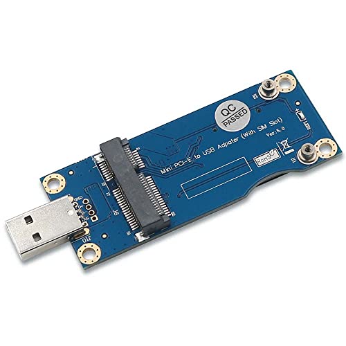 USB to PCI-E Sim Card Adapter with SIM Slot for WWANLTE