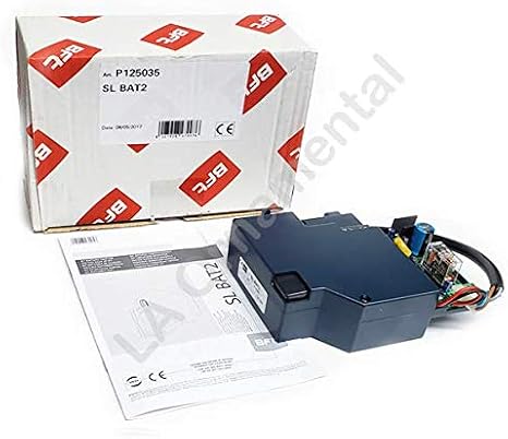 BFT Gate Opener Battery Backup Kit P125035 SL BAT2 24v DC, DEIMOS