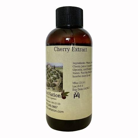 OliveNation Cherry Extract - PG Free - 4 fl oz