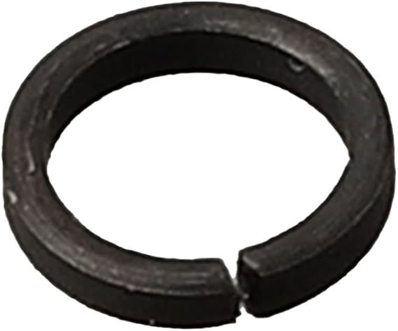 for IMPACT Wrench Socket Retaining Rings with O-Ring, Compatible with Pneumatic 3/8 1/2 3/4 1 Inch Tools, Metal, 5 Sets, Black(3/8)