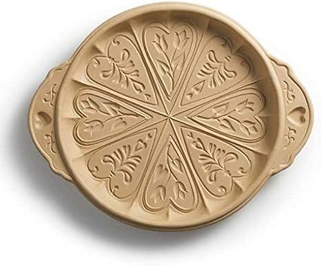 Brown Bag Hearts & Flowers Shortbread Cookie Pan